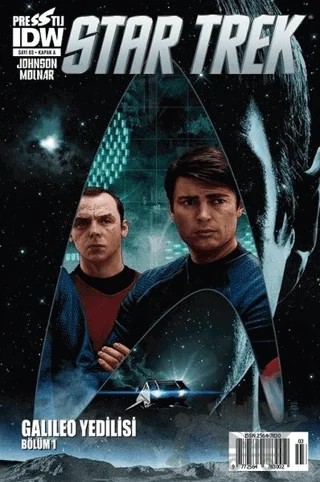 Star Trek Sayı: 3 - Kapak A – Presstij Kitap kitap kapağı