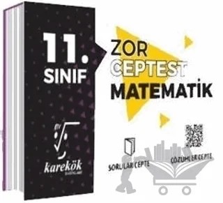 11. Sınıf Zor Ceptest Matematik – Kolektif – Karekök Yayıncılık kitap kapağı