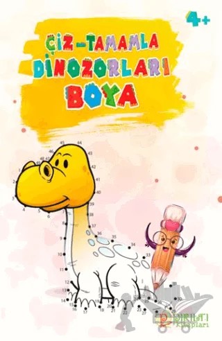 Dinozorları Boya – Şaban Muslu – Pırıltı Kitapları - Erkam kitap kapağı
