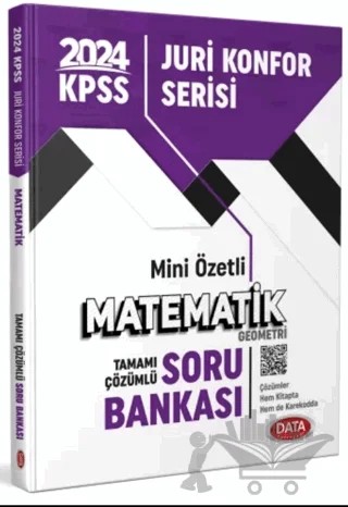 KPSS Jüri Konfor Serisi Matematik Soru Bankası – Kolektif – Data Yayınları kitap kapağı