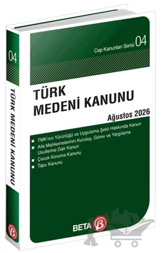 Türk Medeni Kanunu – Kolektif – Beta Yayınevi kitap kapağı