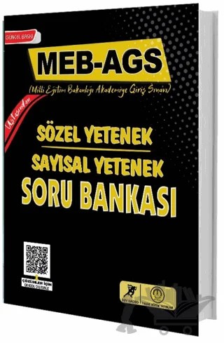 MEB-AGS Sözel-Sayısal Yetenek Soru Bankası – Kolektif – Tasarı Eğitim Yayınları kitap kapağı