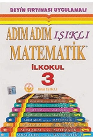 3. Sınıf Adım Adım Işıklı Matematik Konu Anlatımlı – Kolektif – Bilal Işıklı Yayınları kitap kapağı