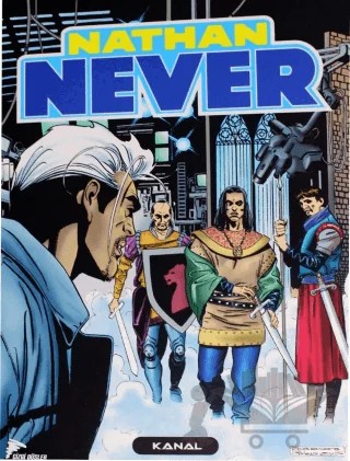 Nathan Never Serisi 25 - Kanal – Kolektif – Çizgi Düşler Yayınevi kitap kapağı