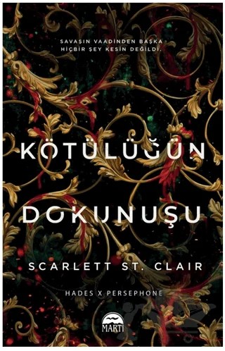 Kötülüğün Dokunuşu – Scarlett St. Clair – Martı Yayınları kitap kapağı