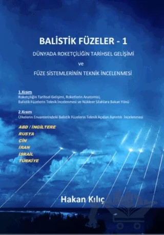 Balistik Füzeler 1 – Hakan Kılıç – Papirüs Yayınevi kitap kapağı