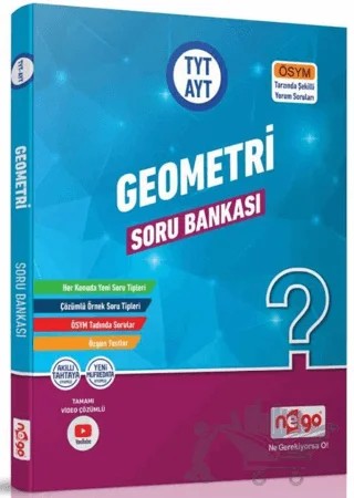 TYT AYT Geometri Soru Bankası – Kolektif – Nego Yayınları kitap kapağı
