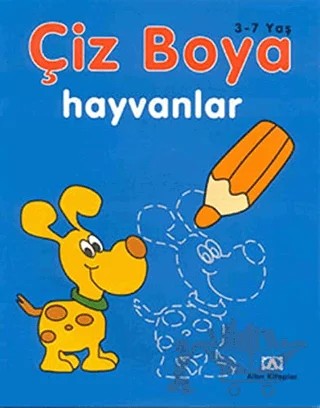 Hayvanlar Çiz Boya – Oya Ferzan Gürsoy – Altın Kitaplar kitap kapağı