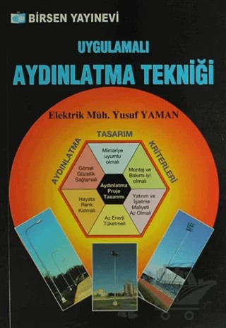 Uygulamalı Aydınlatma Tekniği – Yusuf Yaman – Birsen Yayınevi kitap kapağı
