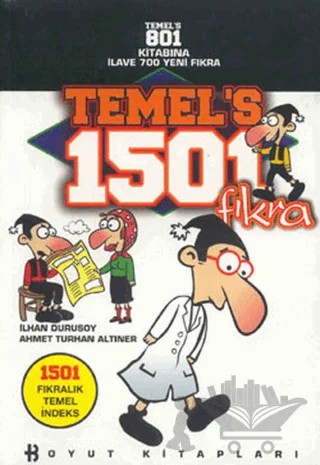 Temel’s 1501 Fıkra 1501 Fıkralık Temel İndeks – Ahmet Turhan Altıner, İlhan Durusoy – Boyut Yayın Grubu kitap kapağı