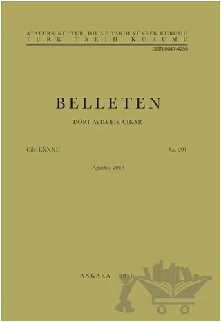 Belleten Sayı: 294 Cilt: 83 – Türk Tarih Kurumu Yayınları kitap kapağı