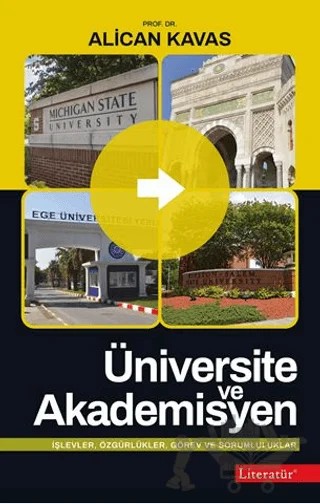 Üniversite ve Akademisyen – Alican Kavas – Literatür Yayıncılık kitap kapağı