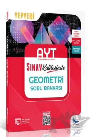2024 Sınav Kalitesinde AYT Geometri Soru Bankası – Kolektif – Sınav Yayınları kitap kapağı