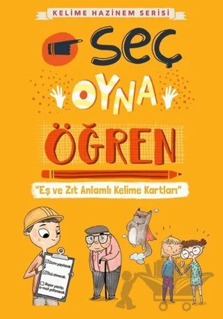 Kelime Hazinem Serisi: Seç, Oyna, Öğren Kartları – Fattma Akpınar – Abm Yayınevi kitap kapağı