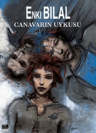 Canavar Dörtlemesi Cilt 01 - Canavarın Uykusu – Enkı Bilal – Marmara Çizgi kitap kapağı