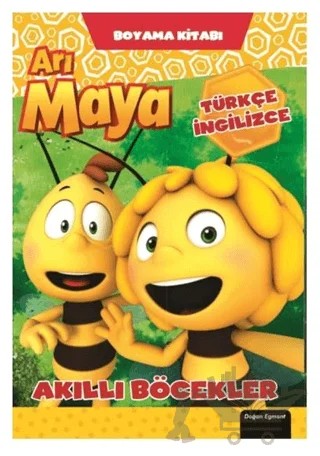 Arı Maya - Akıllı Böcekler Boyama Kitabı – Kolektif – Doğan Egmont Yayıncılık kitap kapağı