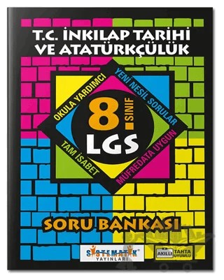 8. Sınıf LGS T.C. İnkılap Tarihi ve Atatürkçülük Soru Bankası – Kolektif – Sistematik Yayınları kitap kapağı