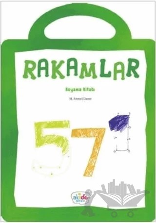 Rakamlar Boyama Kitabı – M. Ahmet Demir – Akide Şekeri kitap kapağı