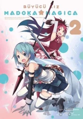 Büyücü Kız Madoka Magica Cilt 2 – Magica Quartet – Komikşeyler Yayıncılık kitap kapağı