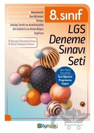 8. Sınıf LGS Deneme Sınavı Seti – Kolektif – Bilgi Küpü kitap kapağı