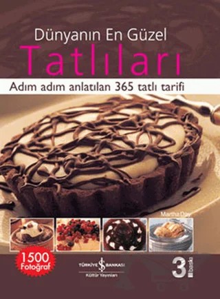 Dünyanın En Güzel Tatlıları – Martha Day – İş Bankası Kültür Yayınları kitap kapağı