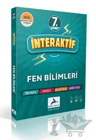 Paraf 7.Sınıf İnteraktif Fen Bilimleri Soru Bankası – Kolektif – Paraf Yayınları kitap kapağı