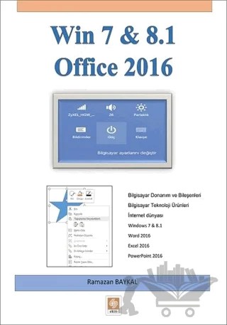 Win 7 - 8.1 Office 2016 – Ramazan Baykal – Ekin Basım Yayın kitap kapağı