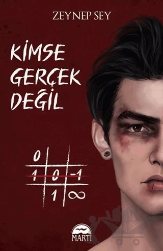 Kimse Gerçek Değil – Zeynep Sey – Martı Yayınları kitap kapağı