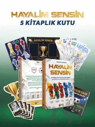 Hayalim Sensin Serisi (5 Kitaplık Kutu) – Nazan Arısoy – Bal Porsuğu Yayınları kitap kapağı
