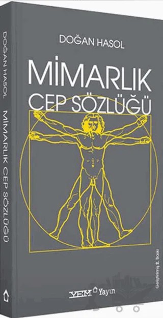 Mimarlık Cep Sözlüğü – Doğan Hasol – YEM Yayın kitap kapağı