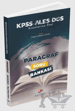 2026 KPSS -ALES- DGS Sınavlarına Özel Paragraf Soru Bankası – İlkay Gökçen Günel – Dizgi Kitap kitap kapağı