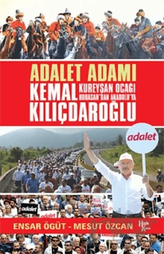 Adalet Adamı Kemal Kılıçdaroğlu – Ensar Öğüt, Mesut Özcan – Halk Kitabevi kitap kapağı