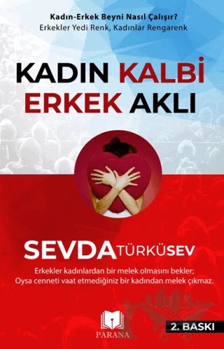 Kadın Kalbi Erkek Aklı – Sevda Türküsev – Parana Yayınları kitap kapağı