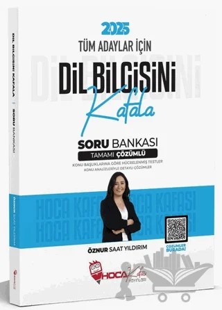 2025 KPSS TYT Dil Bilgisini Kafala Soru Bankası Çözümlü – Öznur Saat Yıldırım – Hoca Kafası Yayınları kitap kapağı
