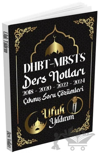 DHBT MBSTS Ders Notları ve Çıkmış Soru Çözümleri – Ufuk Yıldırım – Dizgi Kitap kitap kapağı