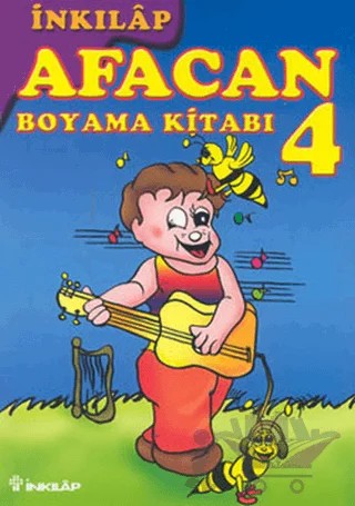 Afacan Boyama Kitabı 4 – Derleme – İnkılap Kitabevi kitap kapağı