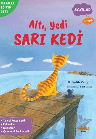 Altı, Yedi Sarı Kedi – H. Salih Zengin – Minika kitap kapağı