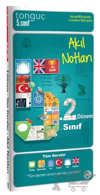 5. Sınıf 2. Dönem 5.2 Akıl Notları – Kolektif – Tonguç Akademi kitap kapağı