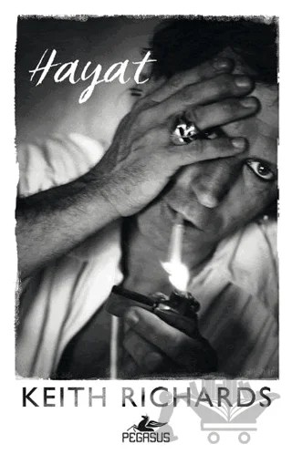 Hayat – Keith Richards – Pegasus Yayınları kitap kapağı