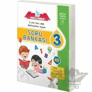 3. Sınıf Akıllı Damla Tüm Dersler Soru Bankası – Kolektif – Damla Yayınevi kitap kapağı