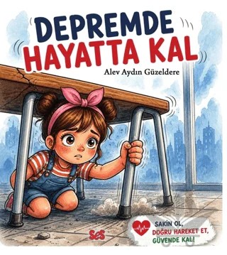 Depremde Hayatta Kal – Alev Aydın Güzeldere – SES Kitap kitap kapağı
