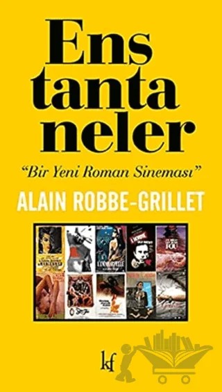 Enstantaneler – Alain Robbe Grillet – Kafe Kültür Yayıncılık kitap kapağı