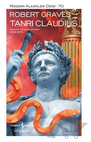 Tanrı Claudius – Robert Graves – İş Bankası Kültür Yayınları kitap kapağı