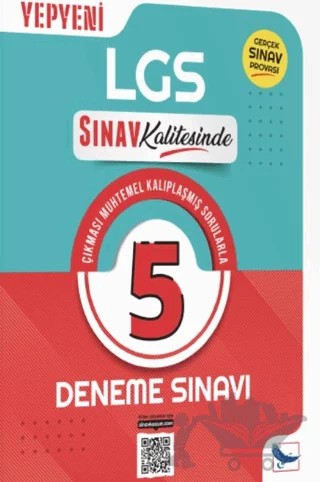 Sınav Kalitesinde LGS 5 Deneme – Kolektif – Sınav Yayınları kitap kapağı