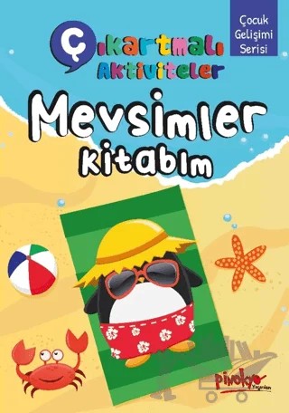 Çıkartmalı Aktiviteler Mevsimler Kitabım – Buçe Dayı – Pinokyo Yayınları kitap kapağı