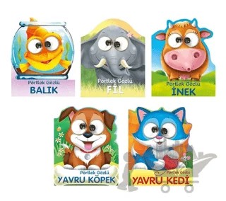 Pörtlek Gözlü Kitaplar Seti-5 Kitap Takım – Kolektif – Beta Yayınevi kitap kapağı