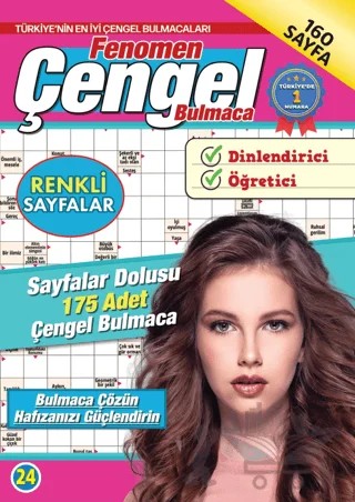 Fenomen Çengel Bulmaca 24 – Kolektif – Maxi Yayıncılık kitap kapağı