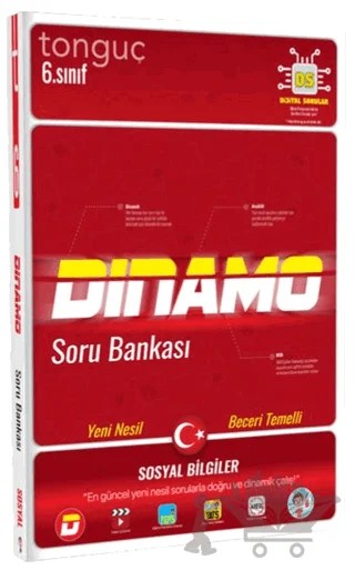 6. Sınıf Dinamo Sosyal Bilgiler Soru Bankası – Kolektif – Tonguç Akademi kitap kapağı