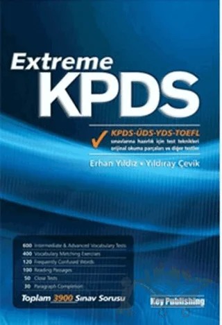 Extreme KPDS – Erhan Yıldız, Yıldıray Çevik – Key Publishing kitap kapağı