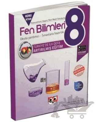 8. Sınıf LGS Fen Bilimleri Artırılmış Konu Kitabı – Alev Ayral Yıldız, Kıymet Ulutekin Zengin – Nitelik Yayınları - Bayilik kitap kapağı